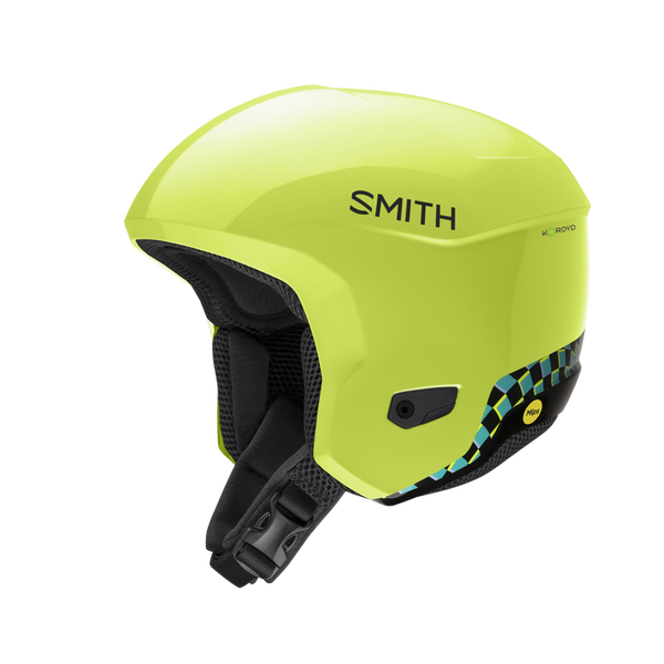 green smith helmet Smith Counter Jr. Mips Helmet, Electric Lime Left Turn / YS