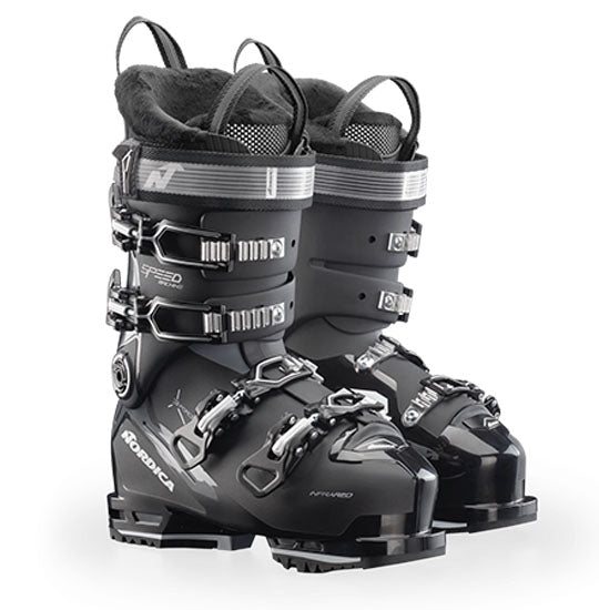 nordica vs salomon ski boots Nordica Speedmachine 3 85 GW (black/white) Women's Ski Boots