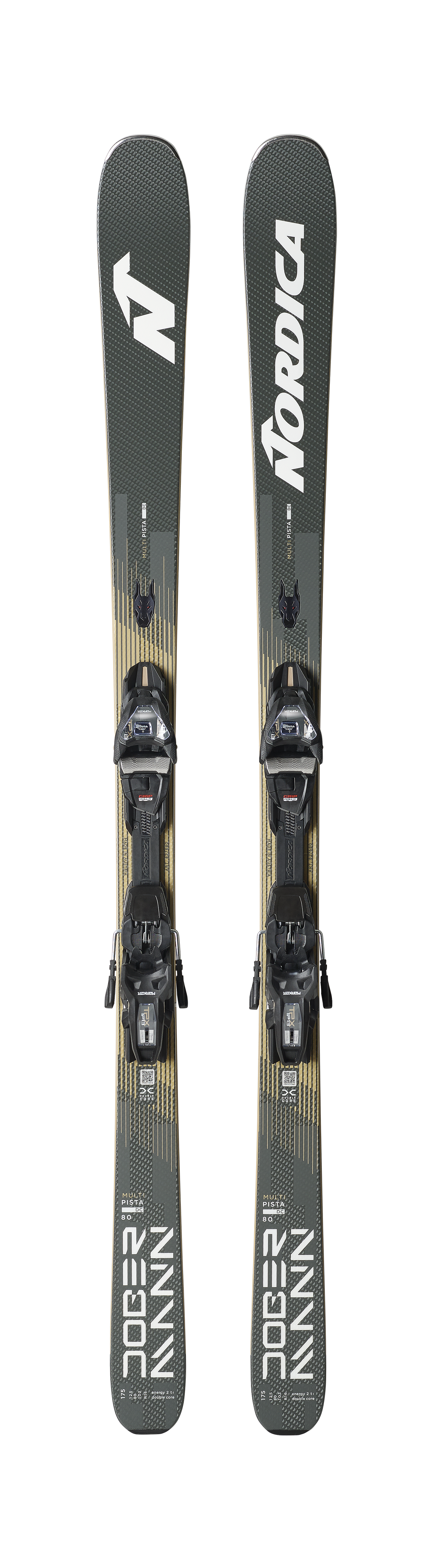 Nordica Dobermann Multipista 80 DC Men's Skis + TPX 13 Royal FDT Bindings