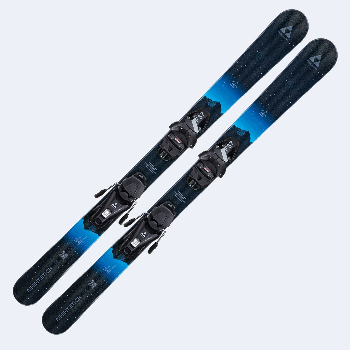 Fischer Nightstick Junior Ski with FJ4 GW CA JRS