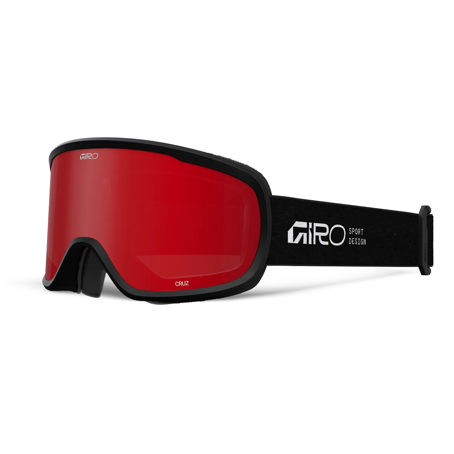 giro signal goggles Giro Cruz Goggles Amber Scarlet Black Stacked