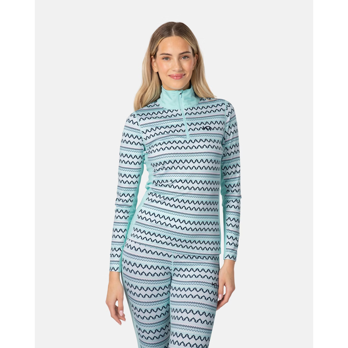 Kari Traa Lilja Half Zip Baselayer Top