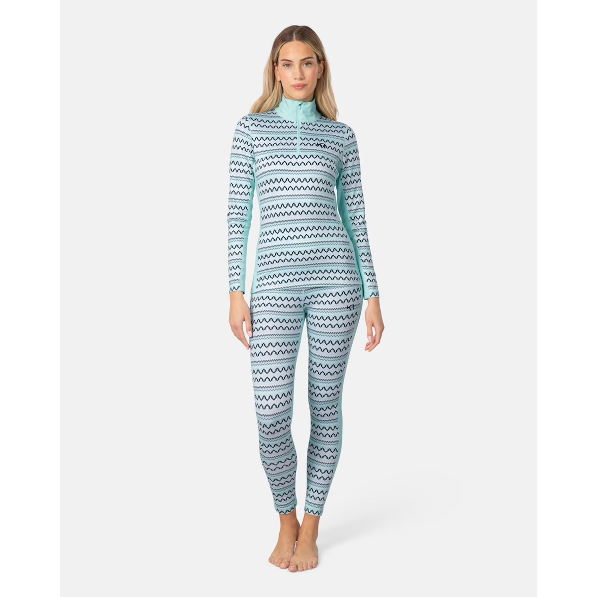 Kari Traa Lilja Half Zip Baselayer Top