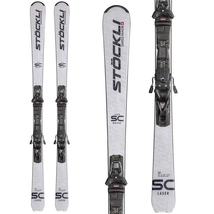 Stockli Laser SC Skis w/ MC11 Binding 2025