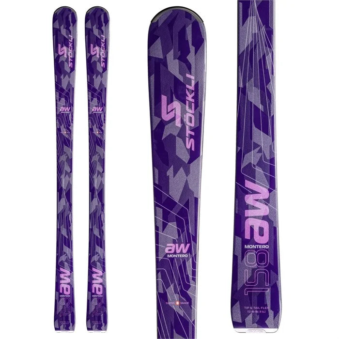 Stockli Montero AW Women's Ski w/ Strive 11D Binding 2026