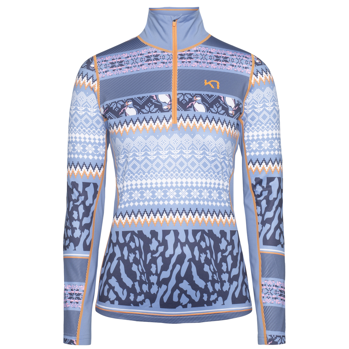 Kari Traa Lilja Half Zip Baselayer Top