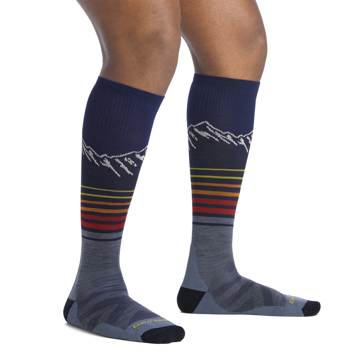 Darn Tough 8052 Men's Steep Lines OTC Lightweight Snow Sock