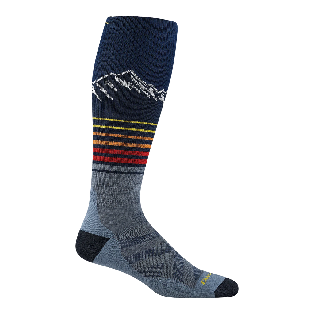 Darn Tough 8052 Men's Steep Lines OTC Lightweight Snow Sock