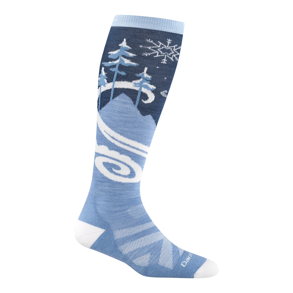 Darn Tough 8054 Women's Swirlwind OTC Lightweight Snow Sock