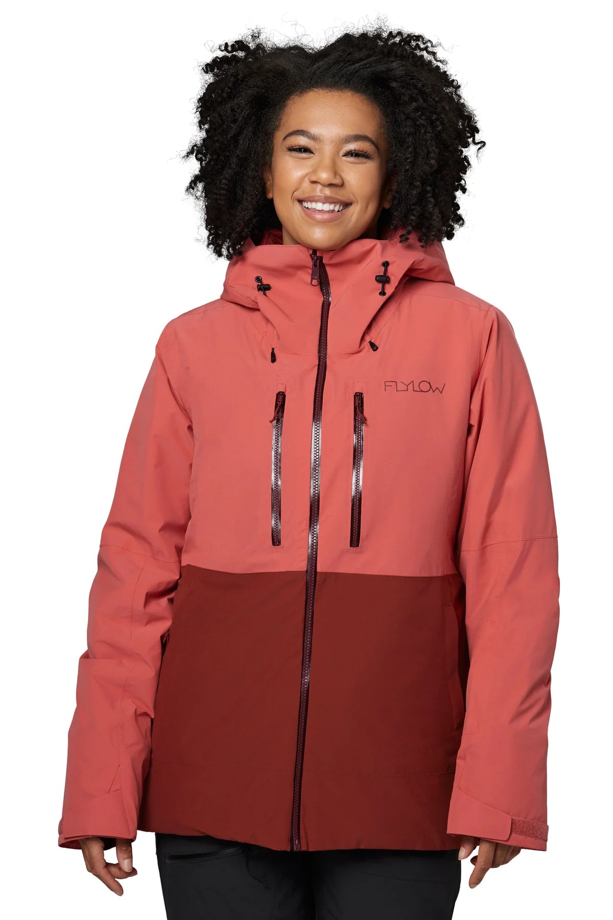 Buy Raiski Swan R+ Womens Plus Size Snow Jacket Black Online