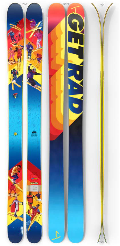 J Skis Hot Shot Get Rad Ski