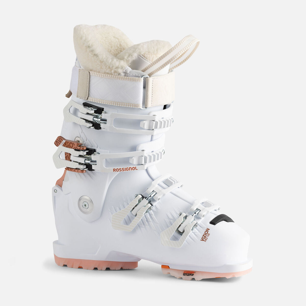 rossginol skis salomon boots Rossignol Women's Vizion 4B Pro 100 GW Ski Boots 2026 White / 26.5
