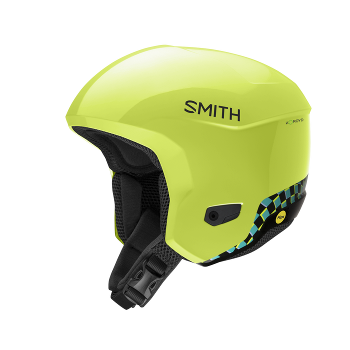 Smith Counter Jr. Mips Helmet, Electric Lime Left Turn / YS