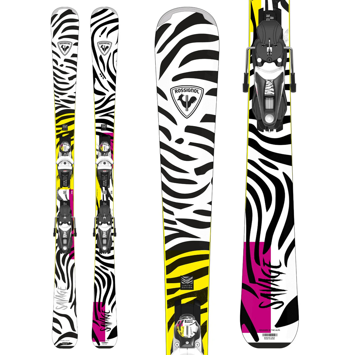 Rossignol Rossignol Savage All Mountain Konect Skis with NX 12 Konect GW B90 Savage