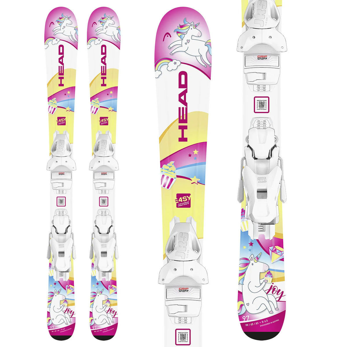 Head Unicorn + JRS 4.5 GW Junior Ski